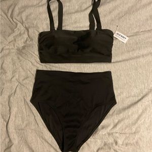Old Navy High Waisted Swim Suit